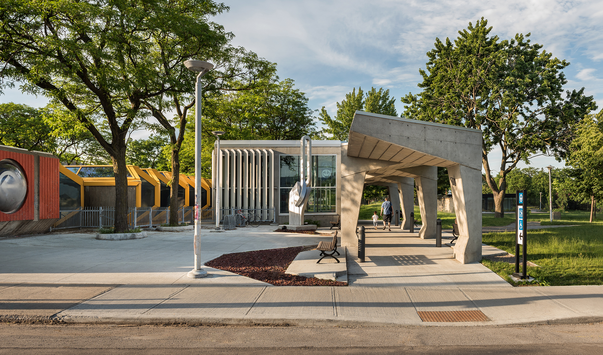Station Préfontaine : Accessibilité et patrimoine