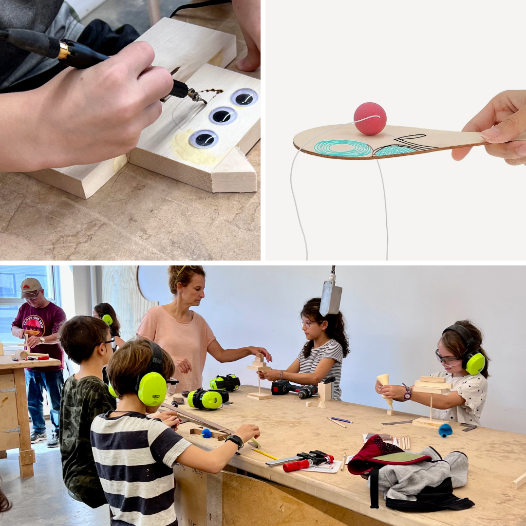 Crée un jeu en bois ! — Initiation à l’ébénisterie pour les jeunes