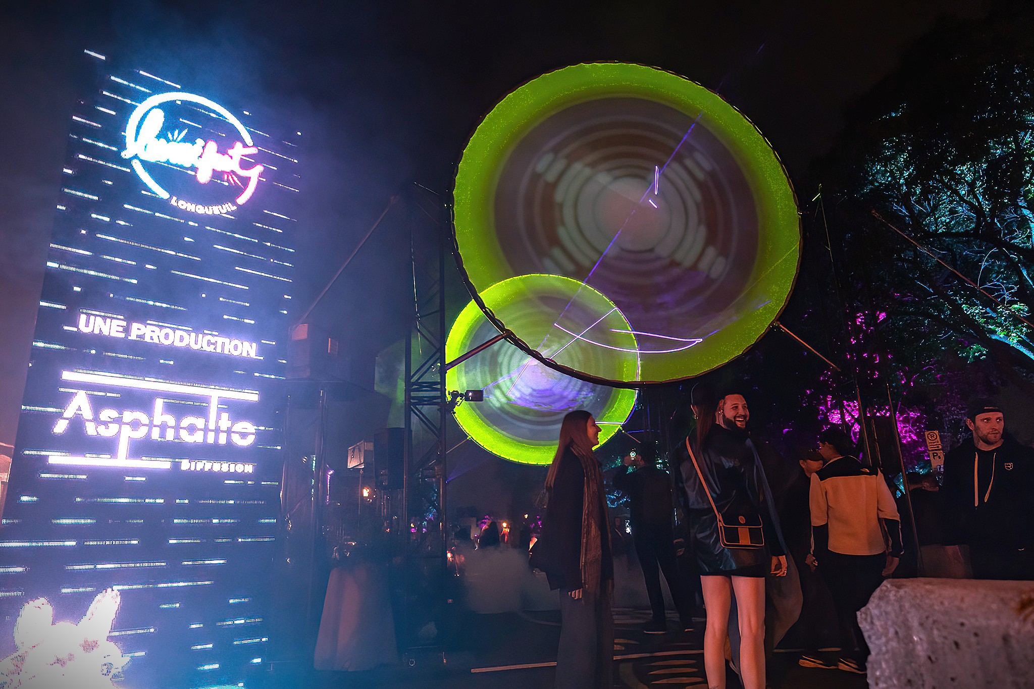 Lumifest | Arts numériques et bouffe de rue,