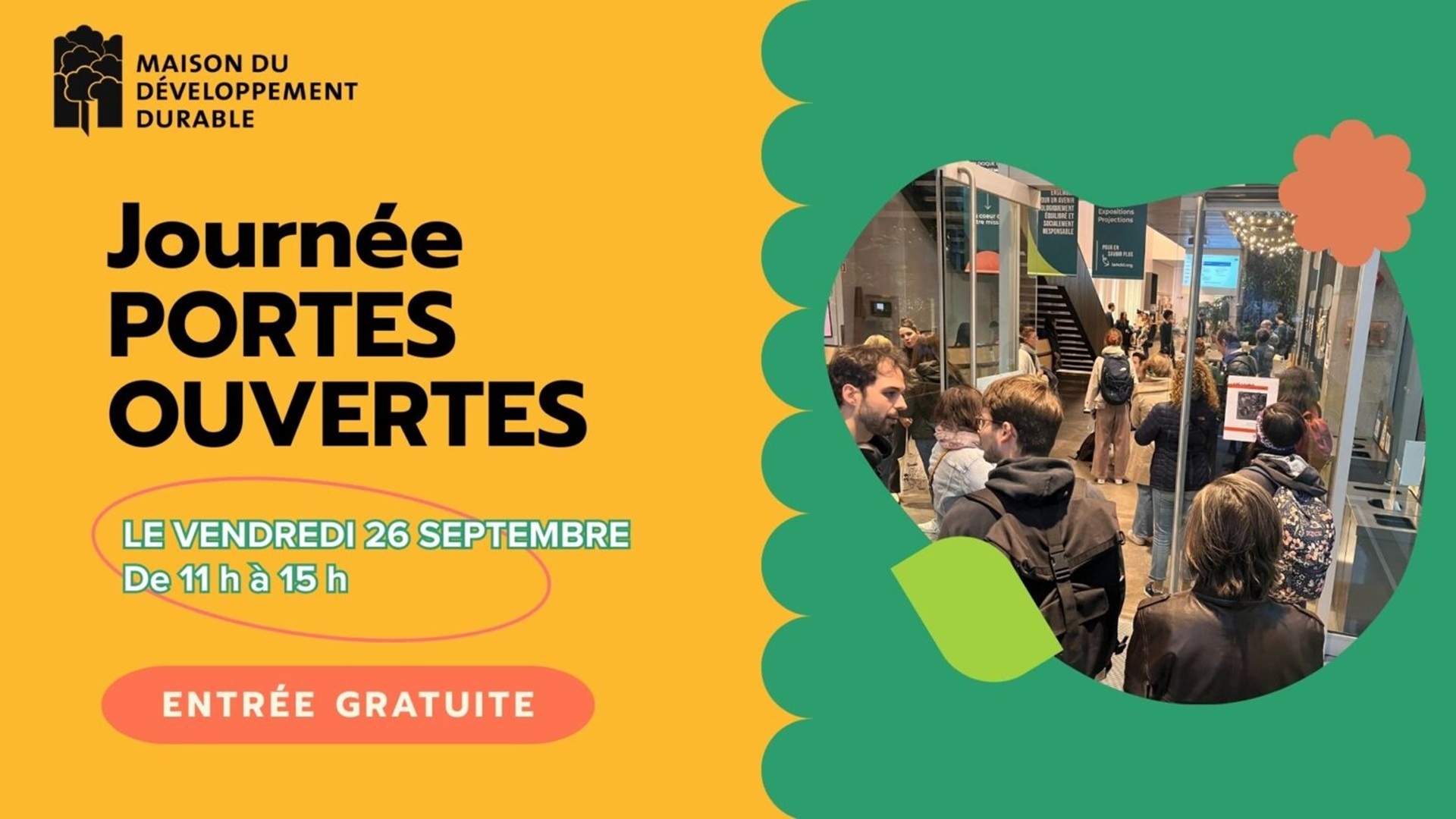 Journée portes ouvertes à la MDD!