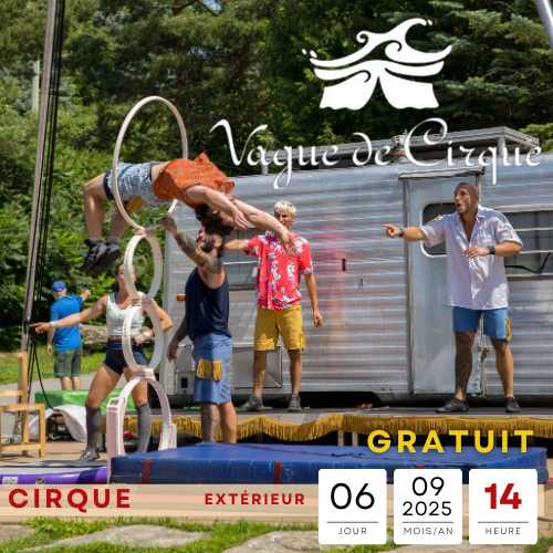 ÉPHÉMÈRE, un cirque sous les nuages | VAGUE DE CIRQUE