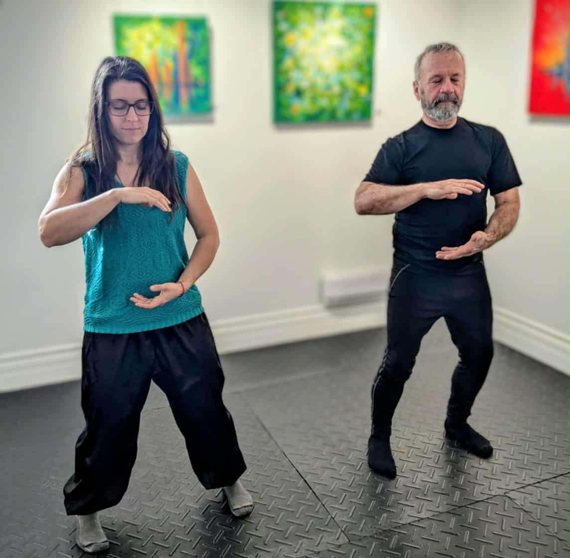 Qigong découverte au cœur d&#8217;une galerie d&#8217;art