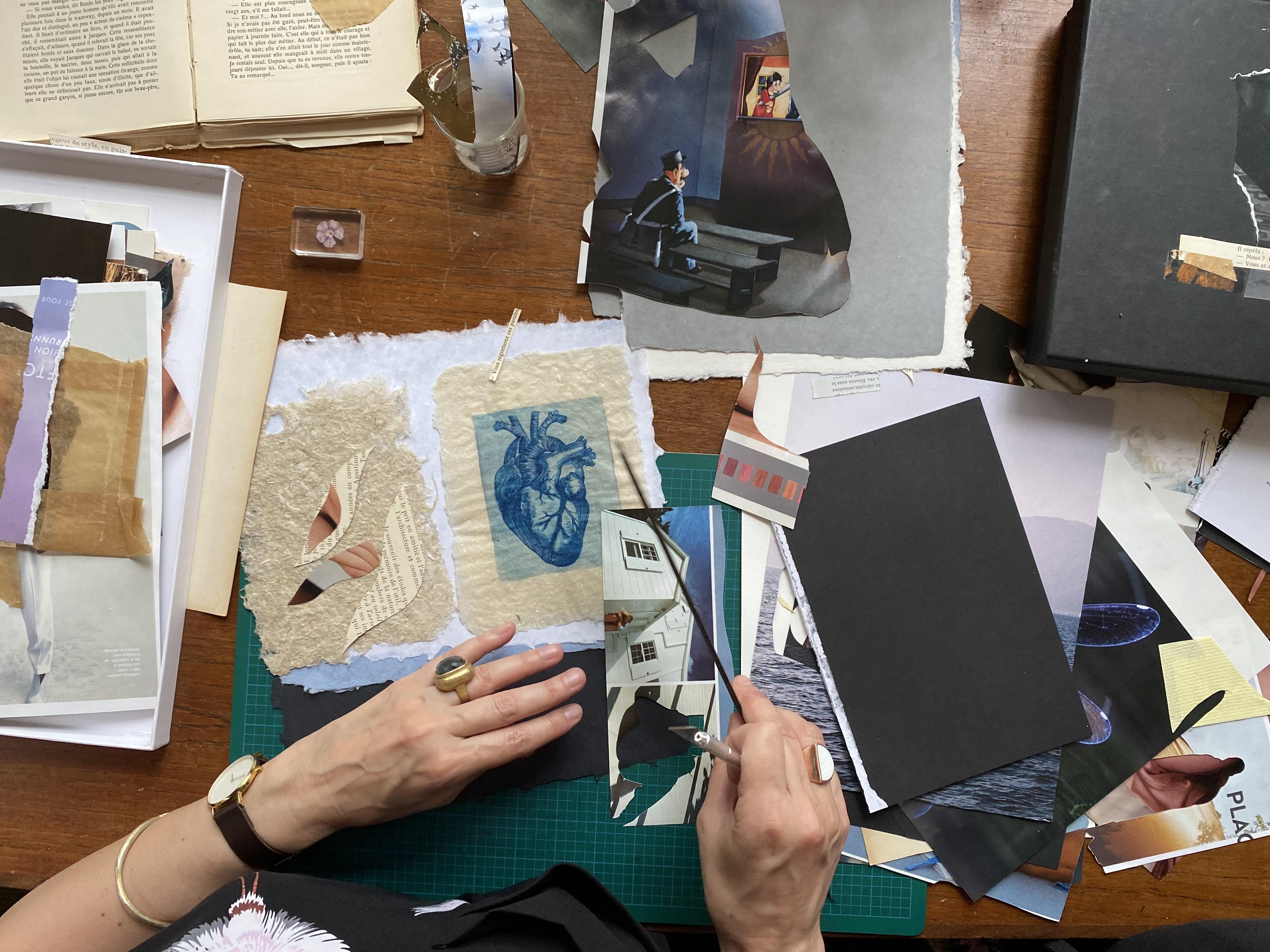 Atelier de poésie-collage pour adultes et aînés