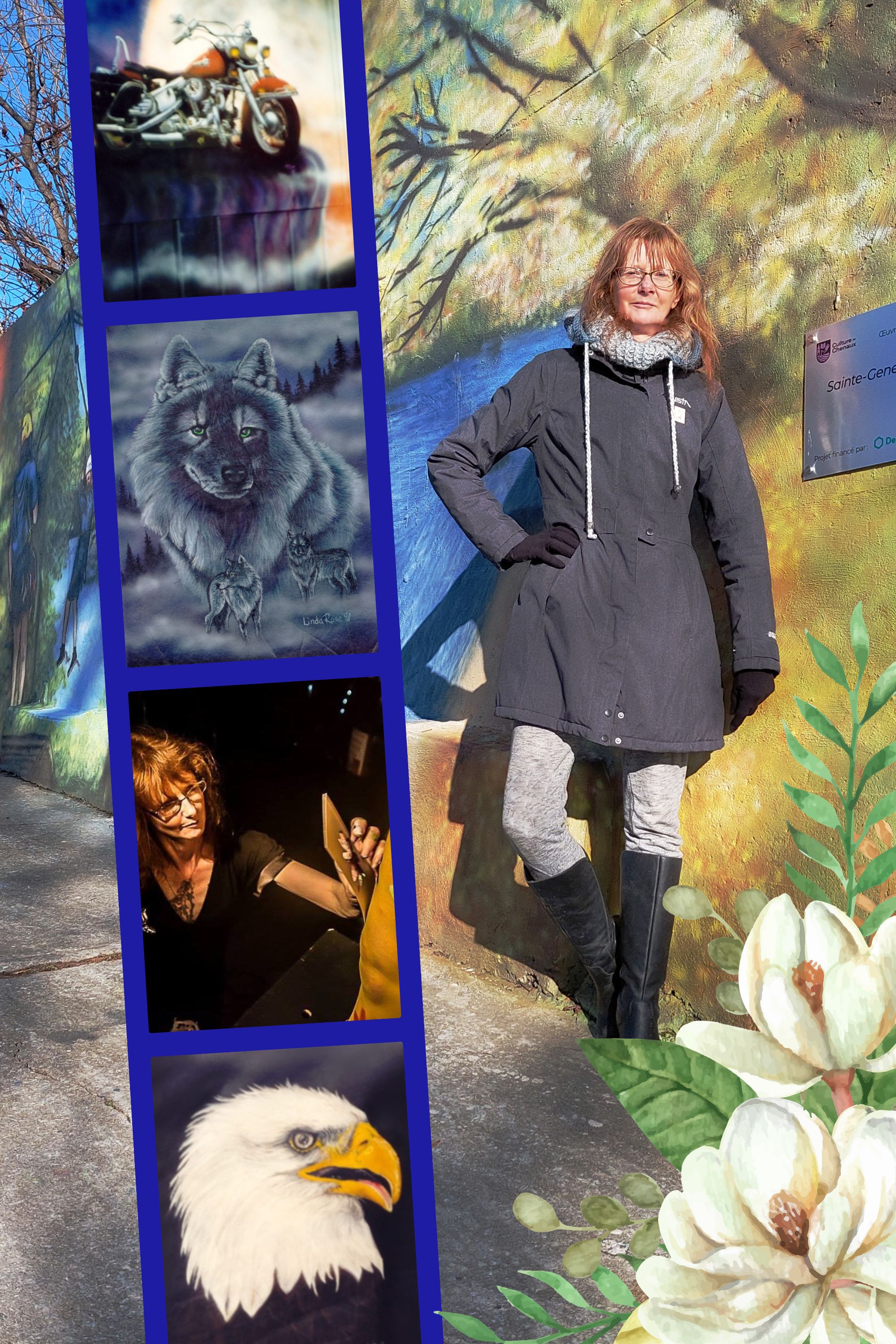 Création collective d&#8217;une oeuvre sur toile