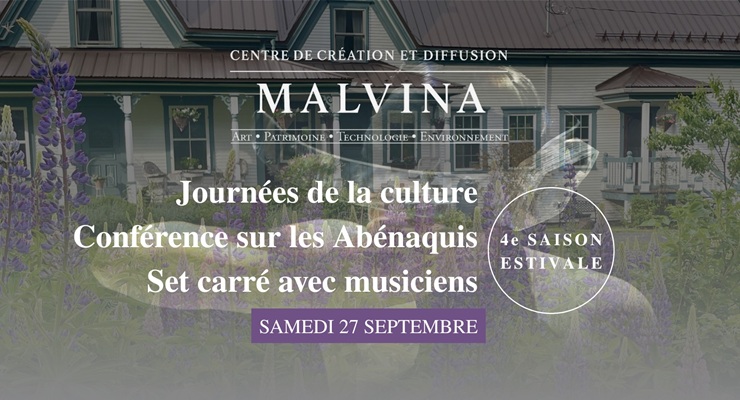 Journées de la culture &#8211; 4e saison estivale à CCD Malvina