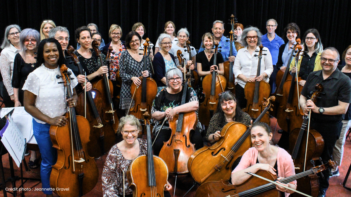 Répétition publique de l&#8217;orchestre de violoncelles VivaCello