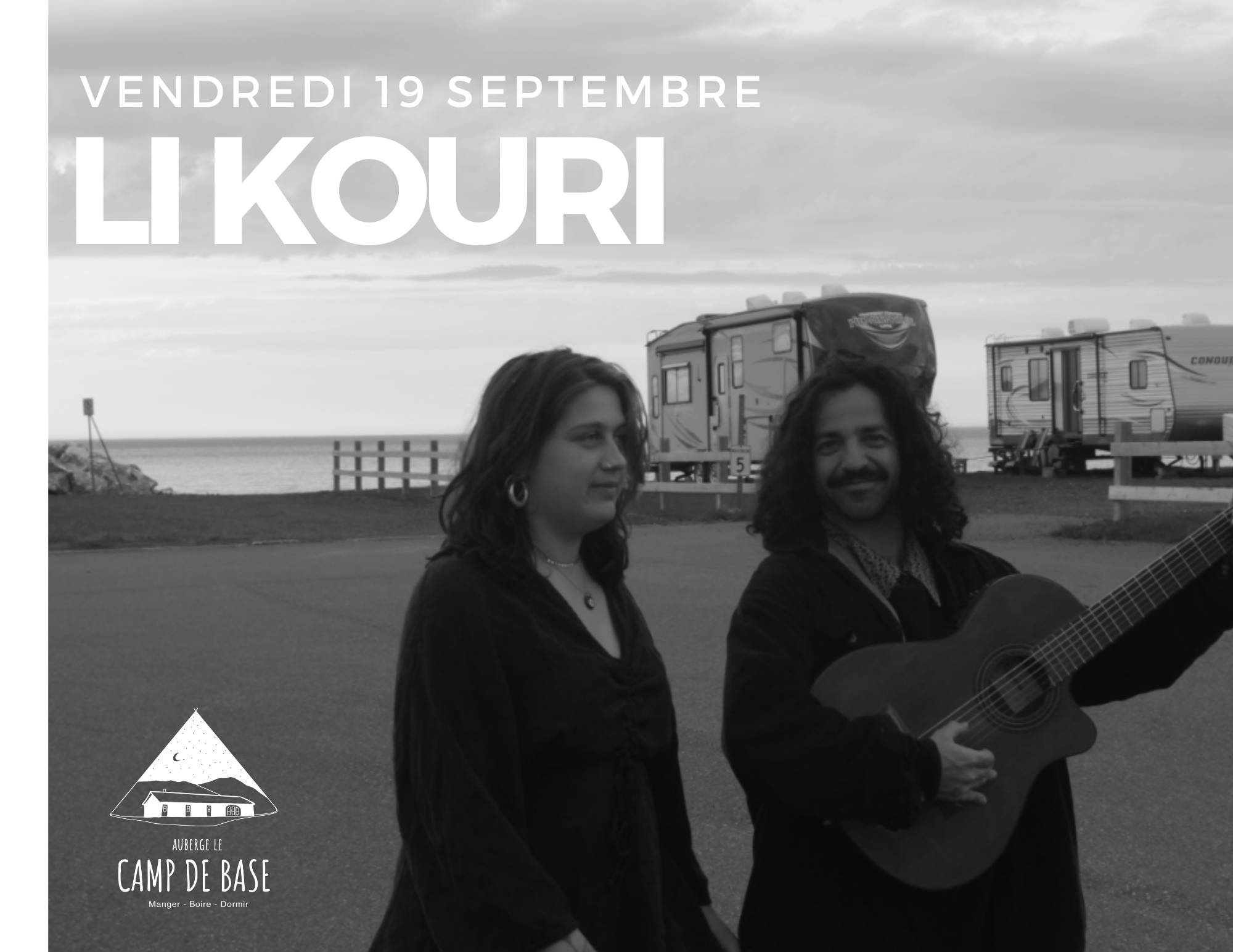 LI Kouri au Camp de Base