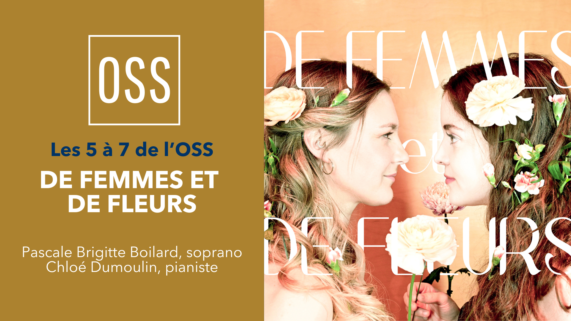 De Femmes et de fleurs | Les 5@7 de l&#039;OSS