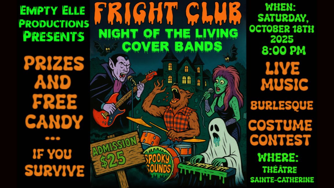 Fright Club: Night of the Living Cover Bands