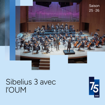 Orchestre de l&#039;Université de Montréal | Sibelius 3 avec l&#039;OUM
