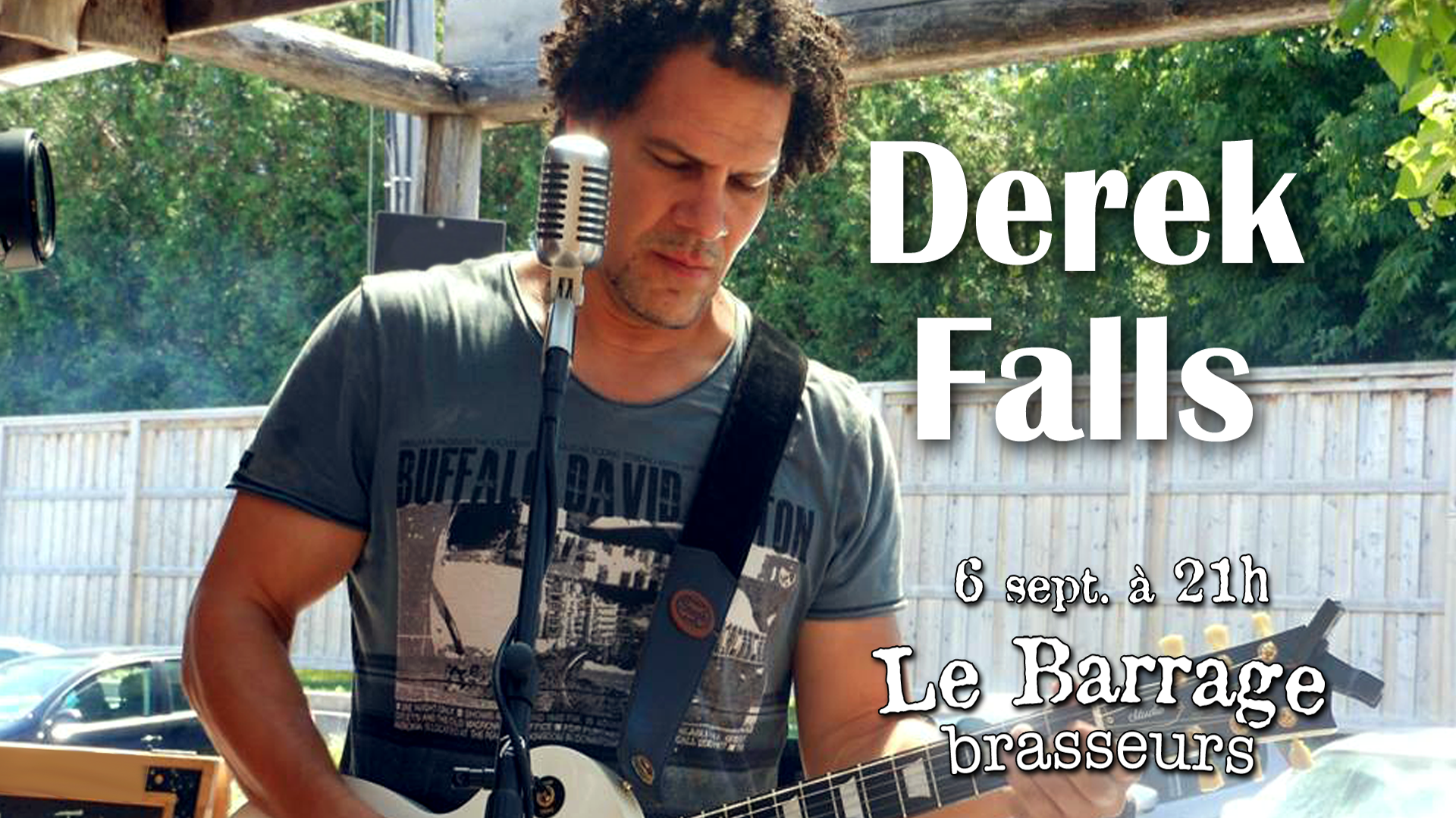 Derek Falls au Barrage!