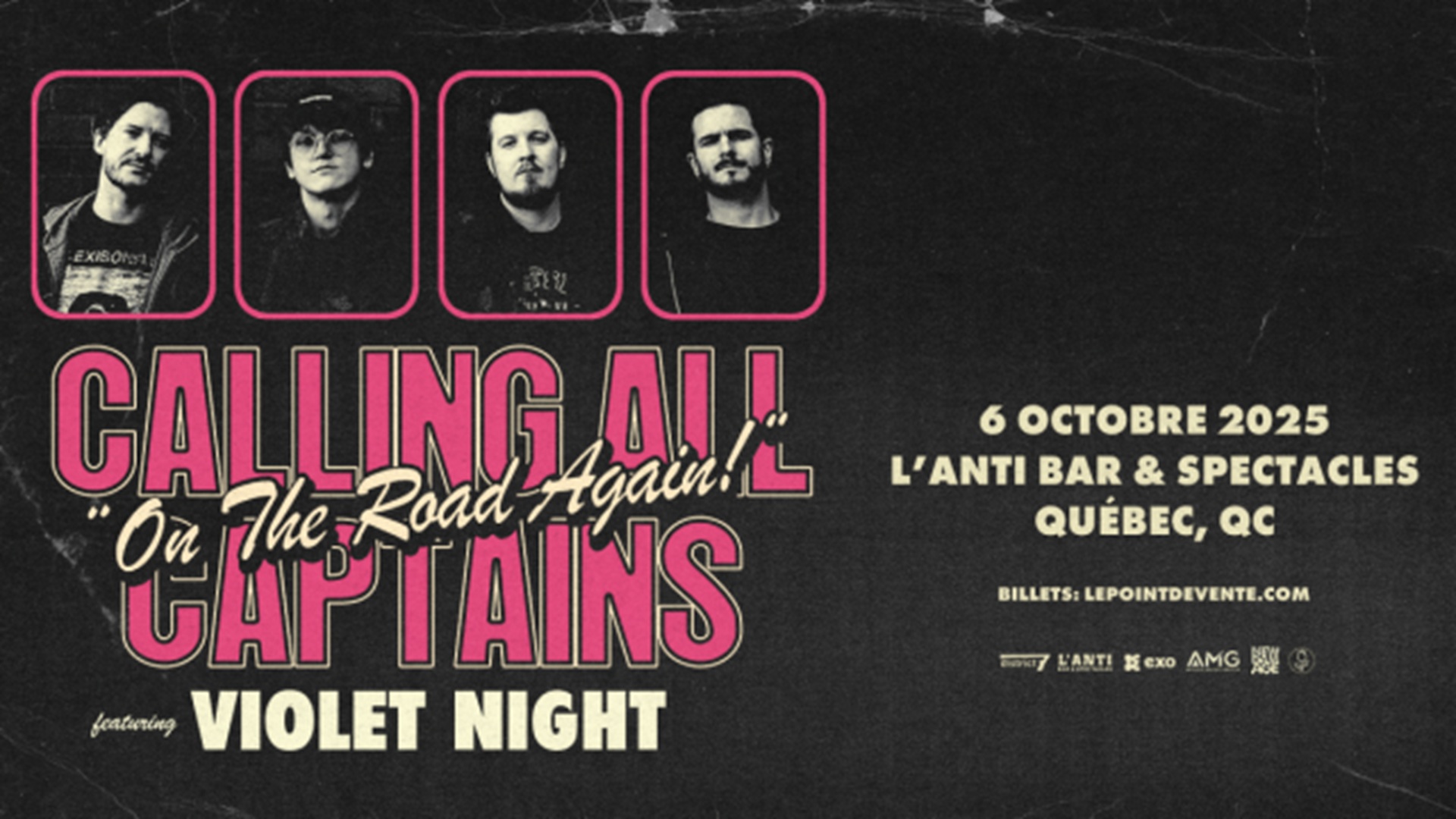 Calling All Captains avec Violet Night