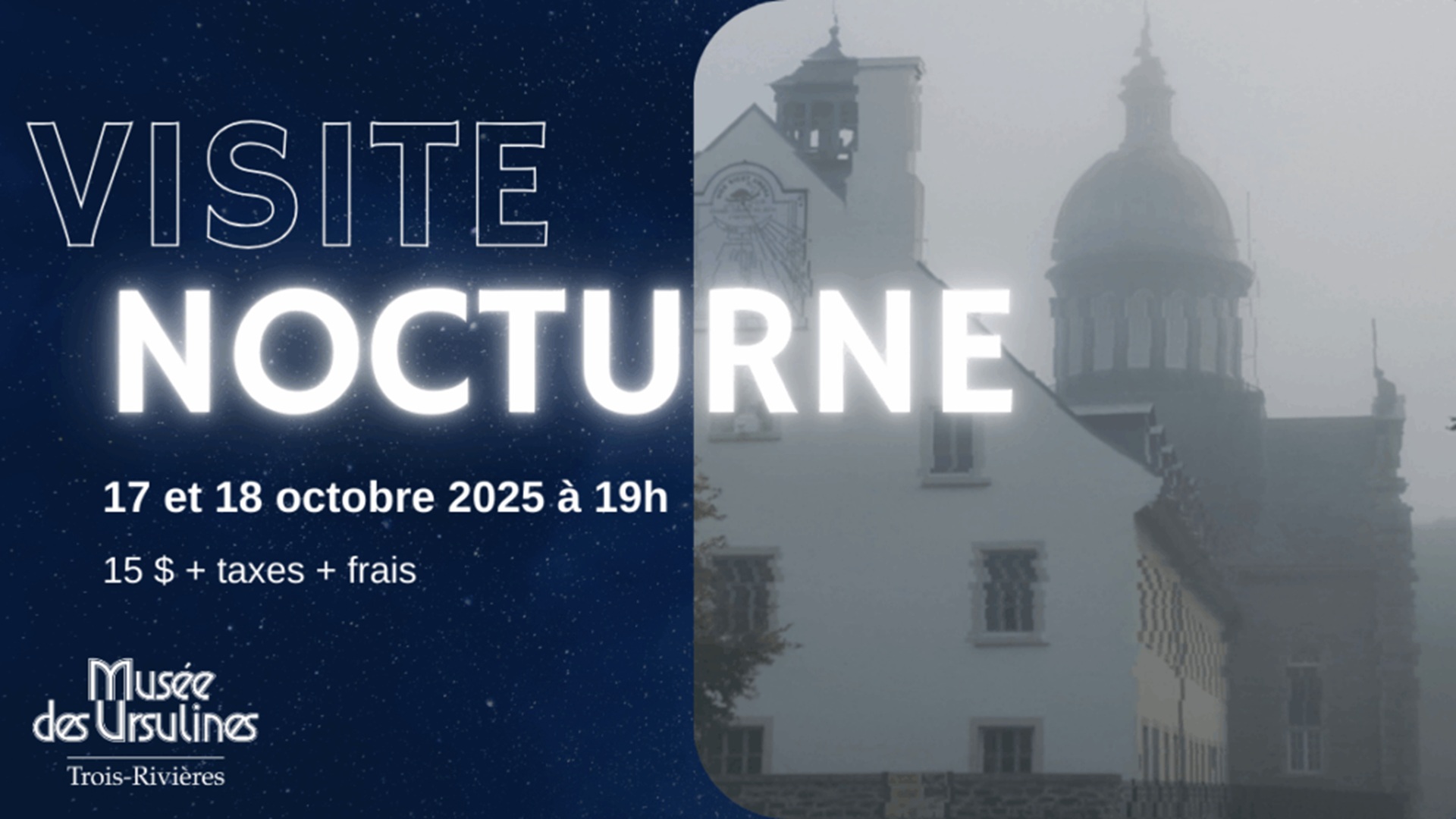 Visite nocturne du Musée des Ursulines