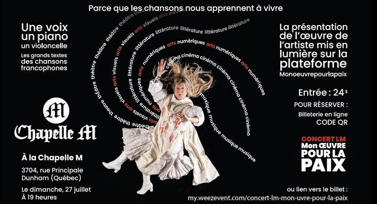 Concert LM-Mon Oeuvre pour la Paix