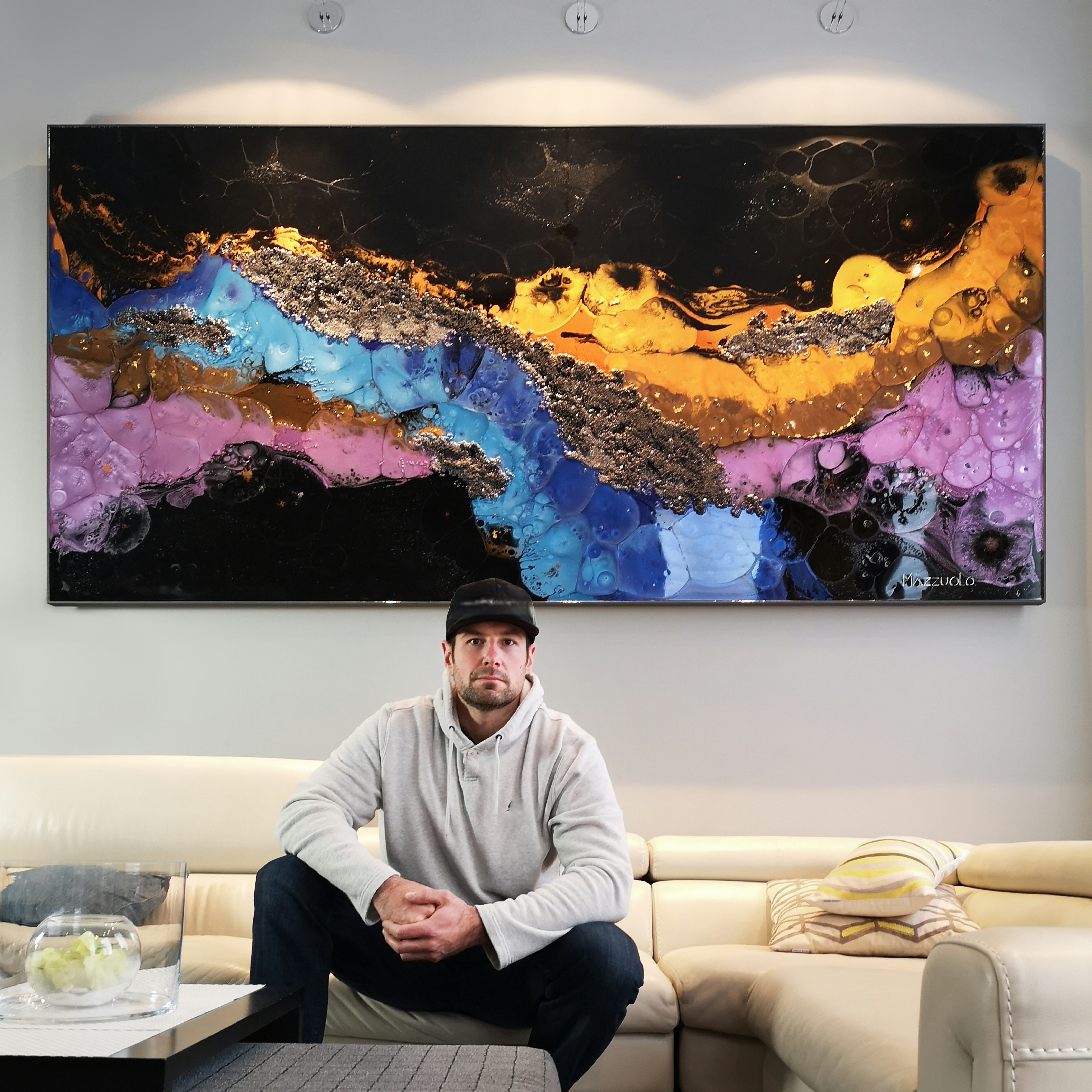 Visite guidée de l&#8217;atelier, rencontre de l&#8217;artiste et création d&#8217;une œuvre collective