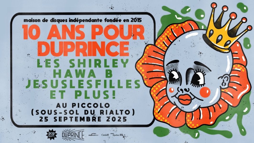Les Shirley + HAWA B + Jesuslesfilles + invités