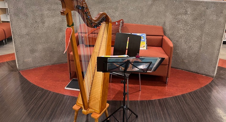 Histoires vibrantes dans les cordes de la harpe
