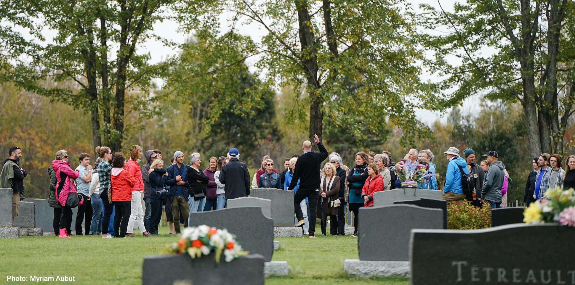 Visite guidée du cimetière de Carleton