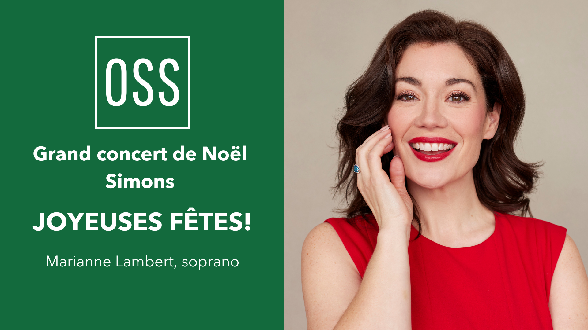 OSS | Joyeuses Fêtes! | Concert de Noël Simons