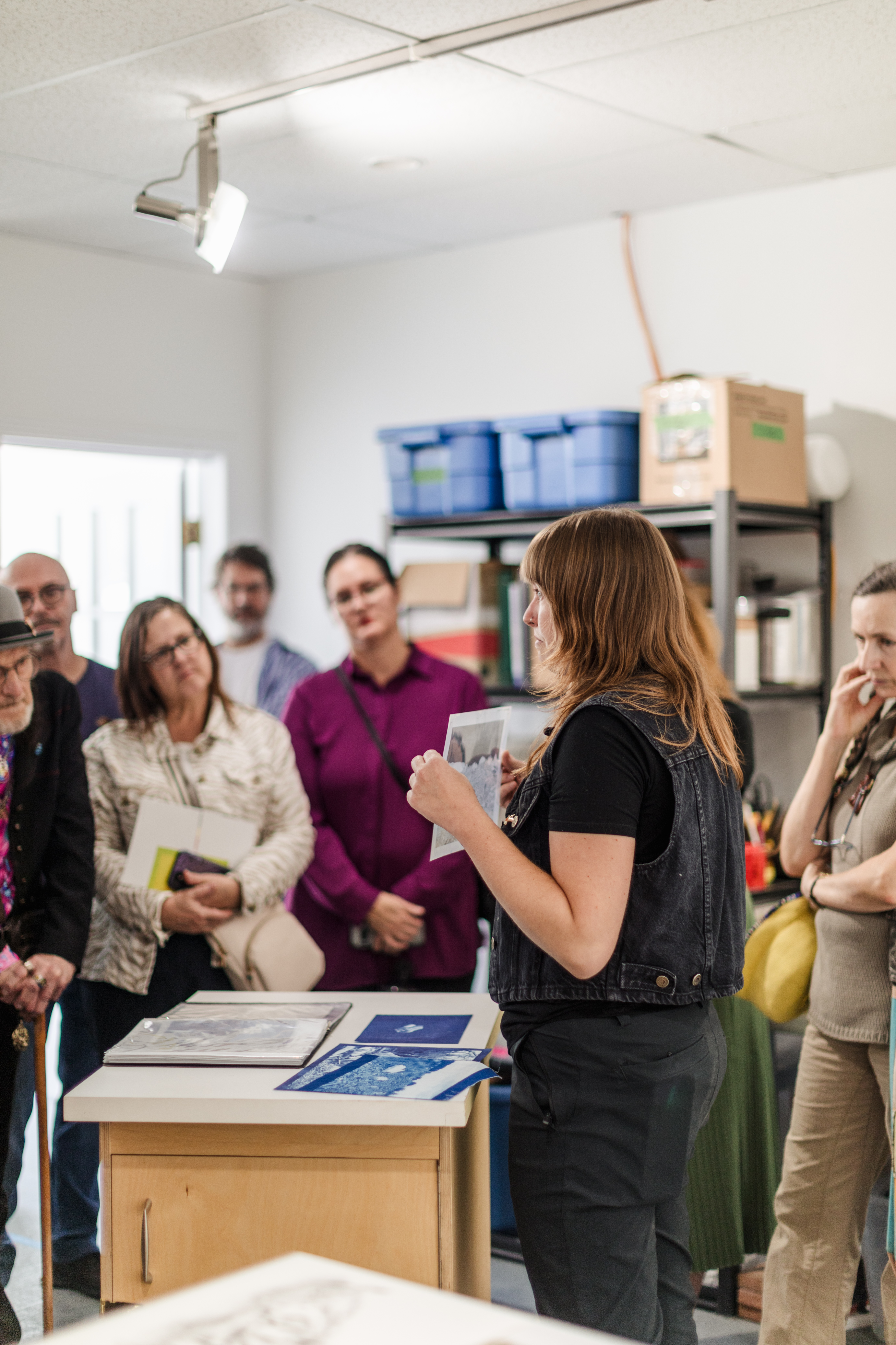Visite d&#8217;atelier d&#8217;artiste d&#8217;Hochelaga-Maisonneuve : Christine Major